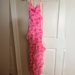 Hello Molly Pink Floral Dress